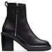 Cassiano Booties Stivaletti Pelle Scarpe Donna Nero Eu 41, 26178671 - Foto miniatura 2