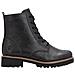 Black Casual Closed Ladies Mid Height Boots Stivaletti Pelle Scarpe Donna Nero Eu 38, D8661-00 - Foto miniatura 3
