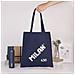 62101SNCB borsa della spesa Blu marino Borsa tote - Foto miniatura 2