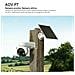 AOV PT 4G 5MP - Telecamera da esterno 4G e Wifi Motorizzata con pannello solare. Tecnologia AOV per registrazione 24/7. Incluse Sim Dati 4G ed SD da 32Gb - Foto miniatura 16