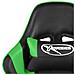 Lusso Casadino -  Sedia Da Gaming Girevole Verde In Pvc - Foto miniatura 7