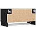 Armadio  Nero Rovere 70x32,5x35 cm in Legno Ingegnerizzato - Foto miniatura 7