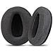 Cuscinetti Auricolari Di Ricambio In Tessuto Di Cotone Per Cuffie Sony Wh-ch710n - Grigio Scuro (2 Pezzi) - Foto miniatura 1