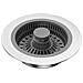 Filtro Per Lavello Con Meccanismo A Pulsante In Acciaio Inox 304, Compatibile Con Lavelli Cucina, Vasche Da Bagno E Lavelli Per Verdure - Foto miniatura 1