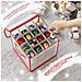 Scatola Decorazioni Natalizie Organizer Addobbi Natalizi Capacità 64 Palline - Foto miniatura 2