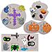 Stampo In Silicone Per Halloween 4 Pezzi Forme Assortite - Foto miniatura 1