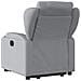 Poltrona Reclinante Alzapersona Elettrica Grigio Chiaro Tessuto - Foto miniatura 5