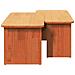 Tavolino da salotto 2 pcs Cera marrone 100 x 69 x 35.5 cm - Foto miniatura 9
