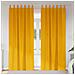 Tende con tende 2 pcs giallo senape 140 x 245 cm Velluto - Foto miniatura 2