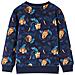 Felpa per BambiniBlu Marino 104 - Foto miniatura 2