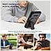 Custodia Magnetica 2-in-1 Con Finestra A Ribalta Compatibile Con Iphone 17 Pro - Antiurto E Con Funzione Stand Black - Foto miniatura 4