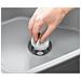 Contenitore Quadrato Duo Per Lavello Organizzatore Per Utensili Drenaggio Efficiente Tappo Rimovibile E Scomparto Per Spugne Colore Grigio - Foto miniatura 5