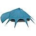 Tenda Teepee con tetto Blu e Grigio 600 x 600 x 347 cm - Foto miniatura 7