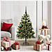 Albero di Natale artificiale pieghevole con coni Verde 120 cm - Foto miniatura 2