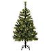 Albero di Natale artificiale pieghevole con coni Verde 120 cm - Foto miniatura 5