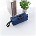 Borsa Cosmetica Con Serratura A Combinazione - Custodia Sicura Da Viaggio Per Articoli Da Toeletta E Oggetti Di Valore Blue - Foto miniatura 2