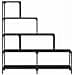 Libreria 4 livelli 139 x 33,5 x 149 cm Legno ingegnerizzato - Foto miniatura 1