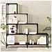Libreria 4 livelli 139 x 33,5 x 149 cm Legno ingegnerizzato - Foto miniatura 4