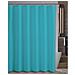 TENDA DOCCIA in POLIESTERE 180X200 cm AZZURRO con ganci - Foto miniatura 2