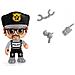Pinypon Action - Pack Di 2 Statuette Polizia E Avventuriero, Multicolore, 700014492 - Giochi Bambini - Foto miniatura 2