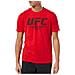 Ufc Fan Fight For Logo Tee Du4585, Uomo, Rosso, Maglietta, Numero: L - Foto miniatura 1