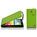 Custodia Compatibile Con Lg L90 In Verde Limone - Coperchio Protettivo In Design Flip Realizzato In Similpelle Testurizzata - Foto miniatura 1