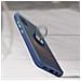 Cover Samsung Galaxy A51 Bimateriale Anello In Metallo Funzione Supporto Blu - Foto miniatura 2