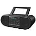 Radio Digitale Portatile DAB+ RX-D552 con Lettore CD Potenza 20 Watt Bluetooth / USB / AUX - Nero - Foto miniatura 4
