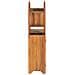 Armadietto Con Mensola Yin Yang 70x30x130 Cm In Legno Di Teak - Foto miniatura 5