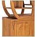 Armadietto Con Mensola Yin Yang 70x30x130 Cm In Legno Di Teak - Foto miniatura 7