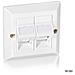 761301 Bianco placca per interruttori e coperchio per presa - Foto miniatura 1
