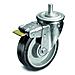 Ruote con Freni per Treppiede diametro 16 cm Grigio 374 - Foto miniatura 1