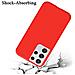 Custodia Compatibile Con Samsung Galaxy S21 Ultra In Liquid Rosso - Coperchio Protettivo In Silicone Tpu Flessibile - Foto miniatura 4