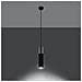 Lampada A Sospensione In Cemento Borgio 1 Bianco 80x80x1050 Mm Cemento - Foto miniatura 1