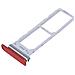 Carrellino Scheda Sim Per Samsung Galaxy Note 10 Compatibile Rosso - Foto miniatura 2