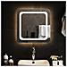 Specchio Da Bagno Con Luci Led 50x50 Cm - Foto miniatura 1