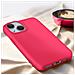 Cover Per Iphone 15 Silicone Premium Semi-rigido Opaca Soft-touch Fucsia - Foto miniatura 2