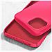 Cover Per Iphone 15 Silicone Premium Semi-rigido Opaca Soft-touch Fucsia - Foto miniatura 3