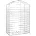 Cesto Gabbione Ad Arco 100x50x140/160 Cm Ferro Zincato - Foto miniatura 1