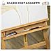 Cavalletto Per Pittura Pieghevole In Faggio Con Altezza E Angolazione Regolabile, 65x110x180-235 Cm - Foto miniatura 6