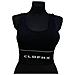 Reggiseno Sportivo Da Donna Nero M - Foto miniatura 2