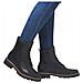 Black Casual Closed Ladies Mid Height Boots Stivaletti Pelle Scarpe Donna Nero Eu 39, D8661-00 - Foto miniatura 2