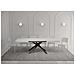 Tavolo allungabile 90x140/400 cm Karida bianco frassino gambe antracite - Foto miniatura 3