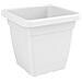 Vaso Mega Quadrato Cm 38x38x34 Con Sottovaso Cm 34x34x5 - Foto miniatura 1