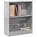 Lusso Casadino -  Libreria Grigio Cemento 60x24x76 Cm In Legno Multistrato - Foto miniatura 3