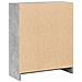 Lusso Casadino -  Libreria Grigio Cemento 60x24x76 Cm In Legno Multistrato - Foto miniatura 6