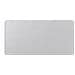 Tappetino Per Mouse 80x40cm In Pu: Ideale Per Ufficio E Studio, Con Design Avvolgente White + Silver  D - Foto miniatura 1