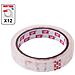 Confezione Da 12 Rotoli Di Nastro Adesivo 24 Mms 50 Mtrs - Foto miniatura 1