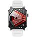 Smartwatch Amoled Da 1,93"" Con Chiamata Bluetooth Compatibile Con L'app Gloryfit Silver - Foto miniatura 2