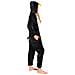 Pigiama Da Donna Tuta Kigurumi Onesie Costume Pinguino Nero 145-155 S - Foto miniatura 2